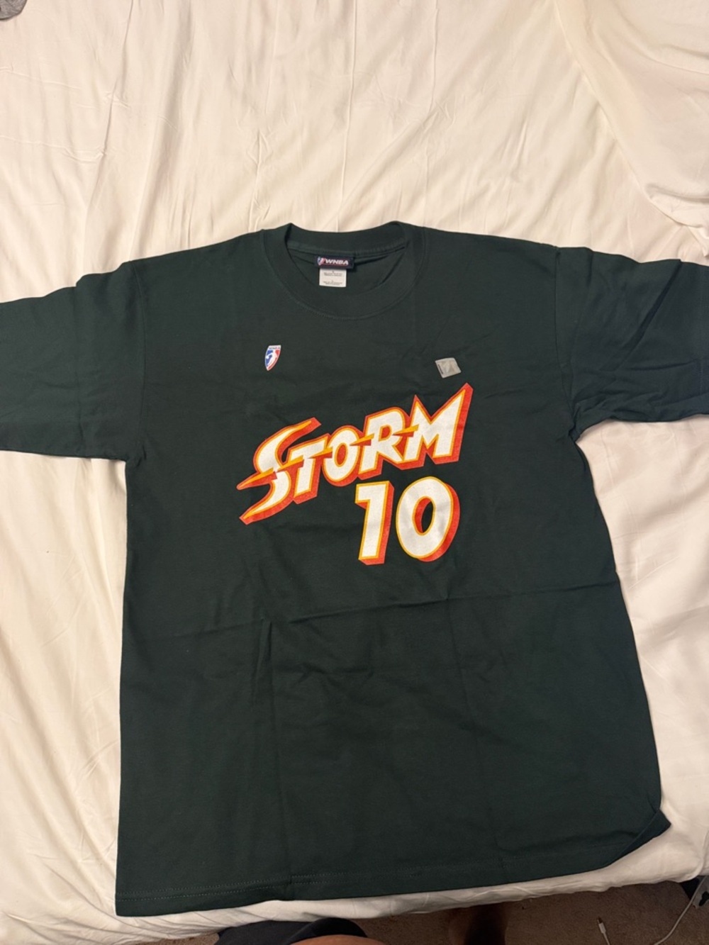 Vintage Seattle Storm Sue Bird #10 WNBA T-Shirt  Unisex large